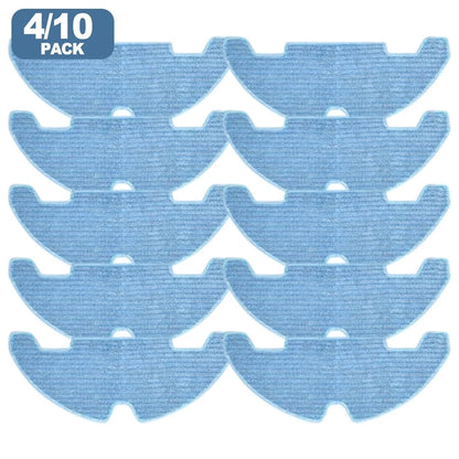 Set of 4 Replacement Mop Cloths for Lefant M330 Pro Vacuum Cleaner