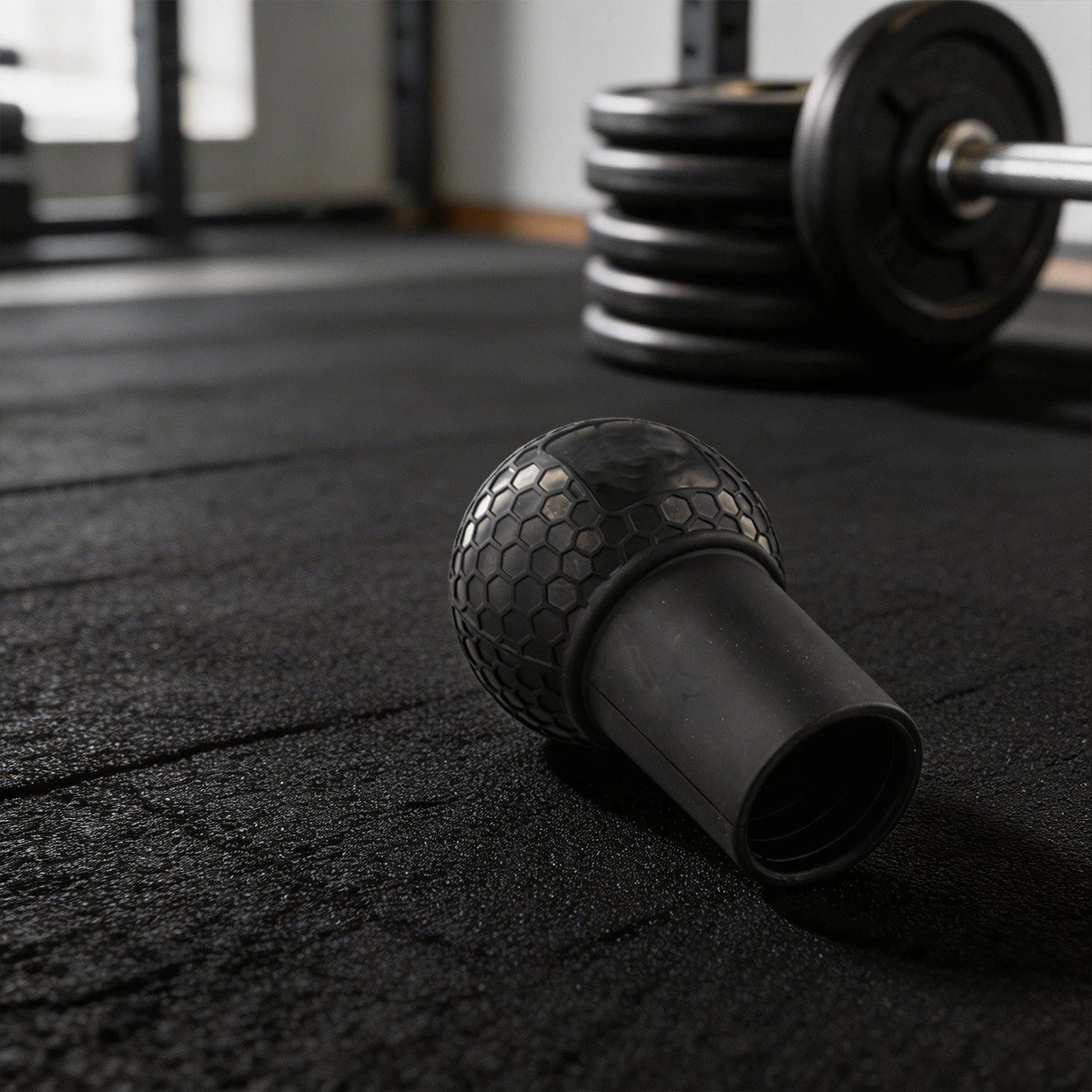 Rubber Barbell Sleeve for Land Mine Lever Squat Rack Training Aid