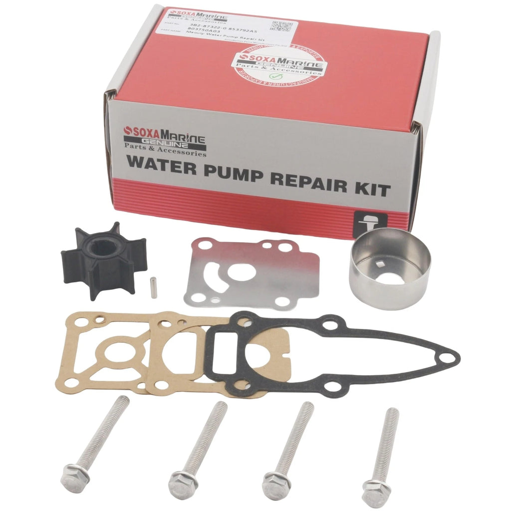 Water Pump Repair Service Kit for Mercury Mariner 8HP 9.9HP (803748Q01)
