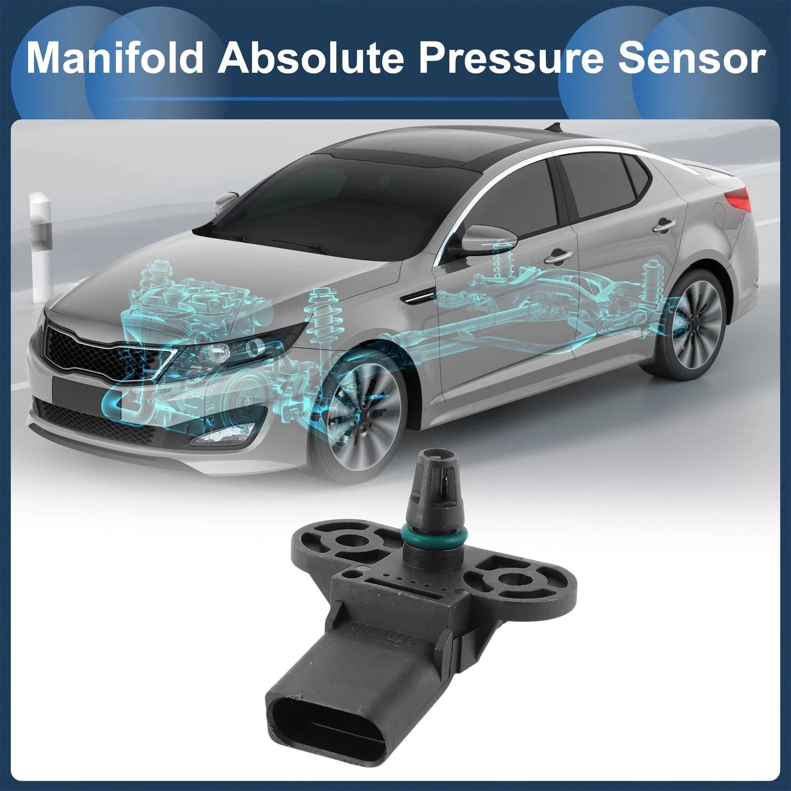 MAP Pressure Sensor Replacement for Audi A4 B6 (2002–2005)