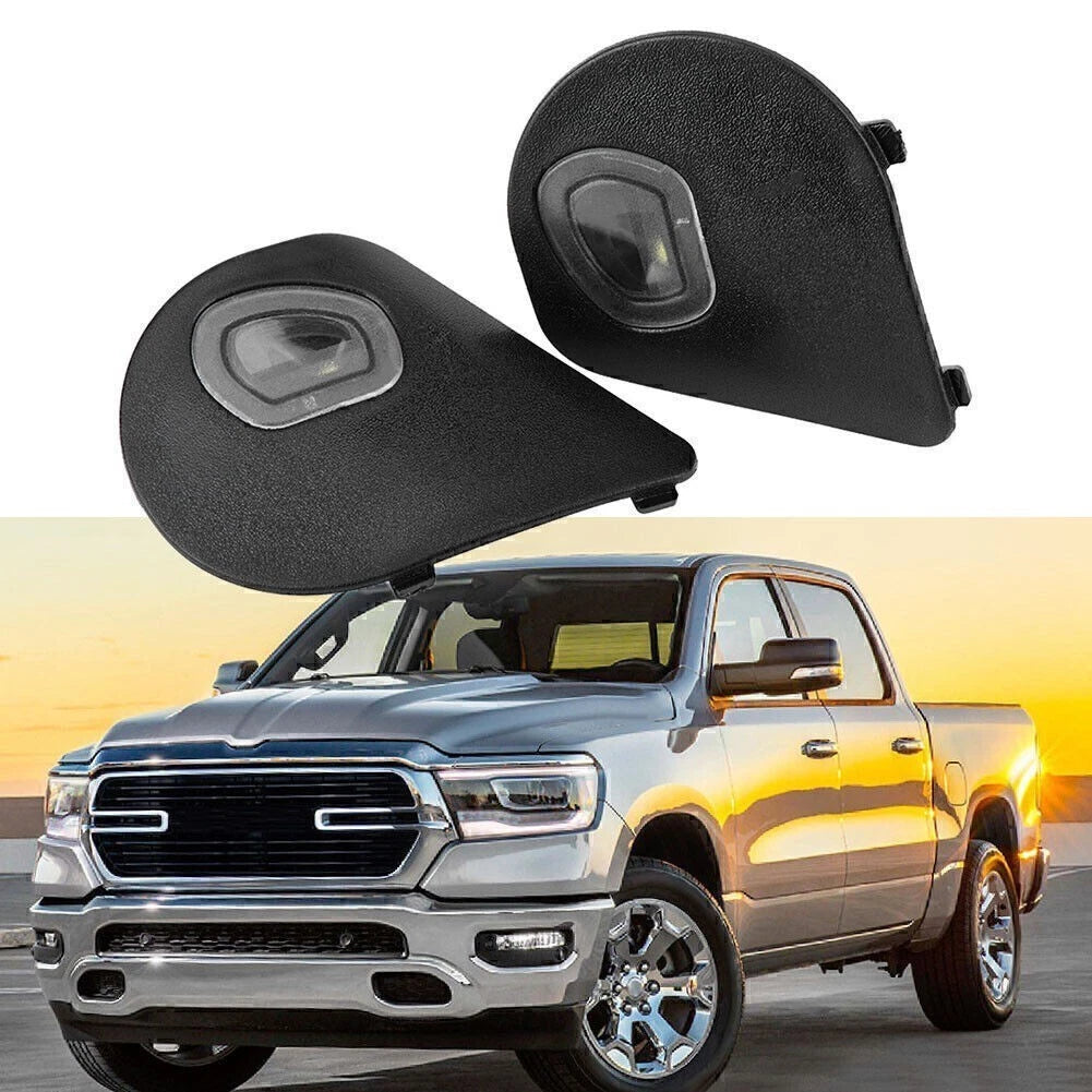 Set of 2 Puddle Lights for Dodge Ram 1500 2500 3500 4500 5500 (2010–2020)