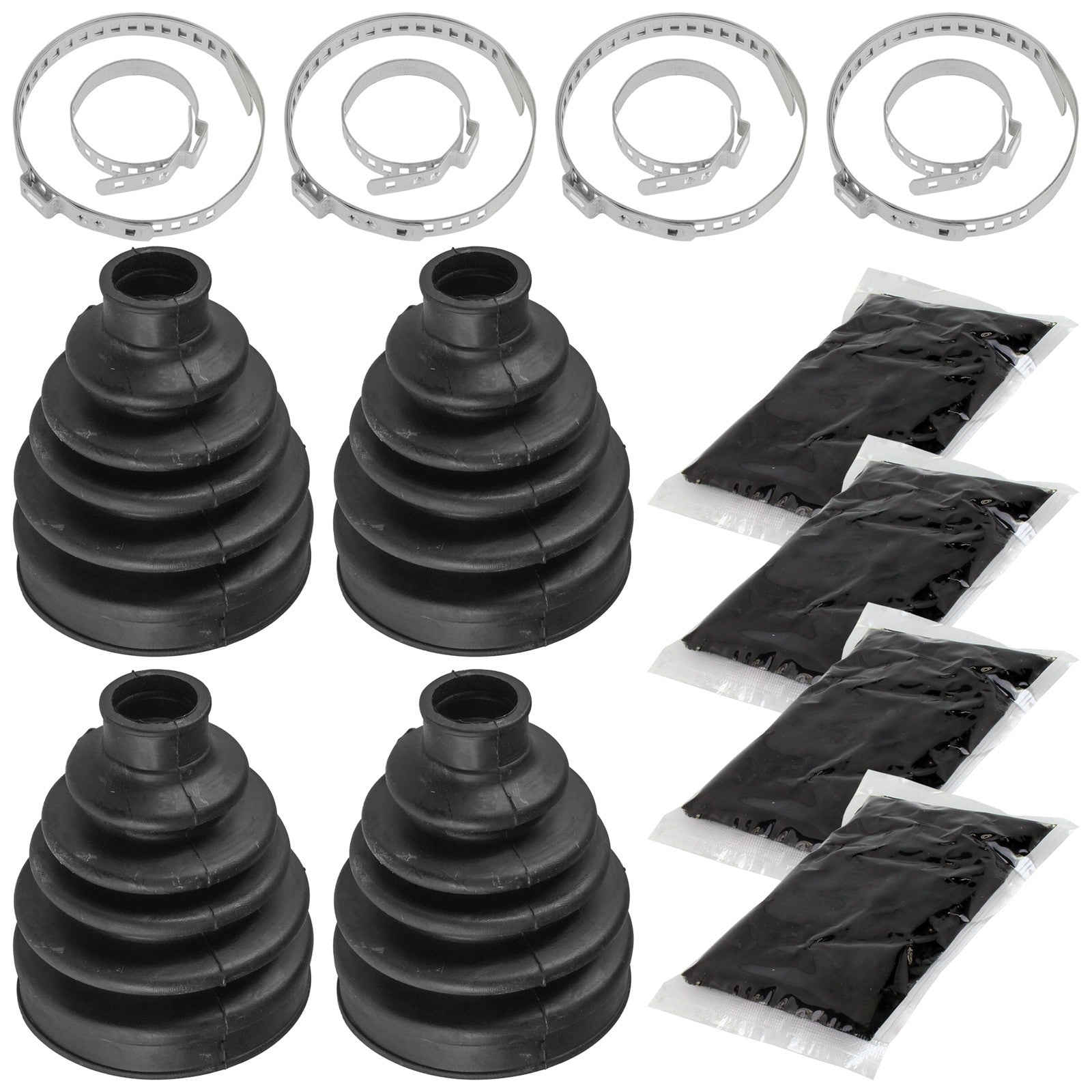 CV Boot Kit Rear Axle Outer Inner Replacement for Can-Am Outlander 1000 4X4 (2012–2017)