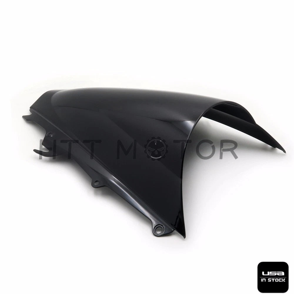 Double Bubble Windshield for Triumph Daytona 675 (2009–2012) Black