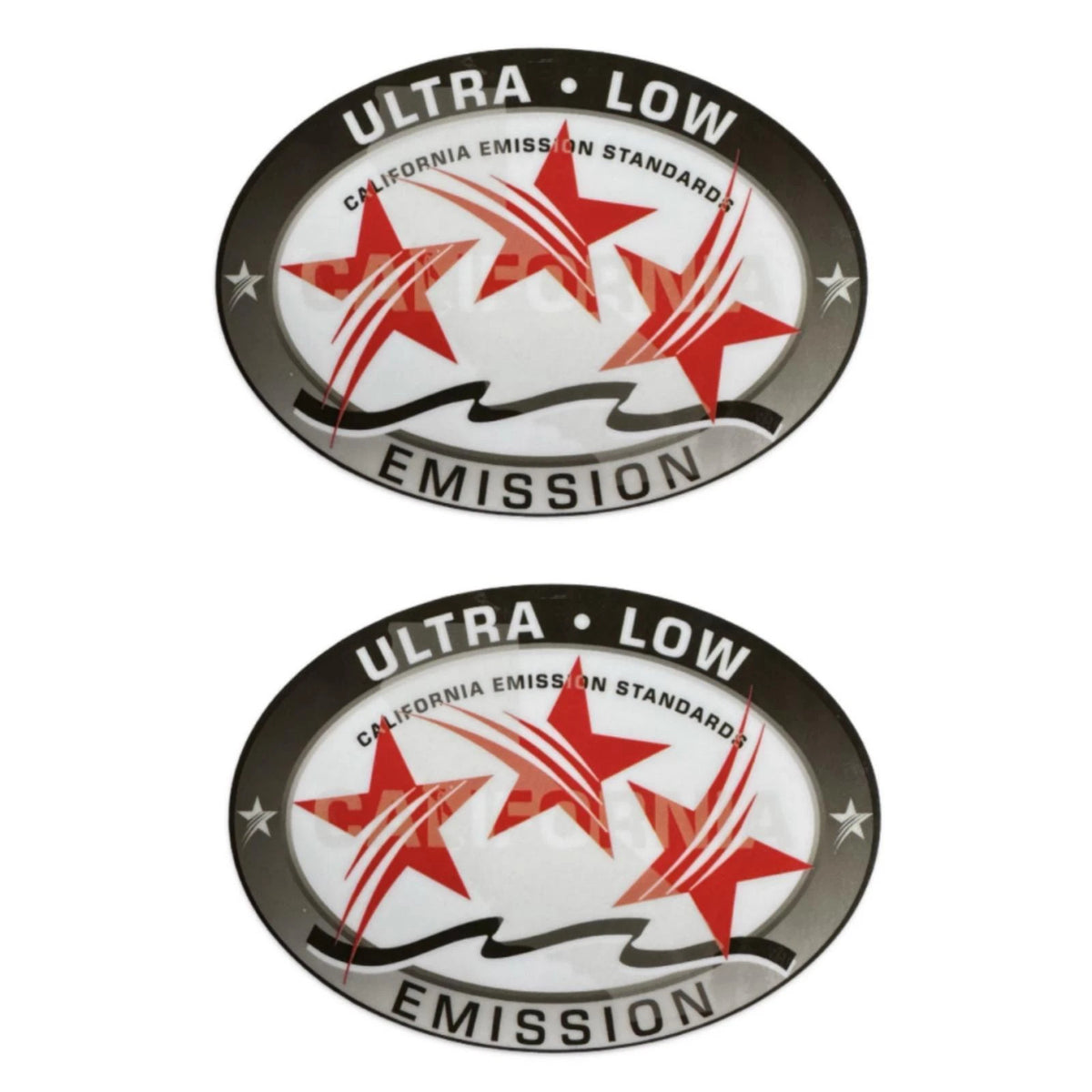 2X Ultra Low Emission Sticker Decal for Marine Outboard Engine