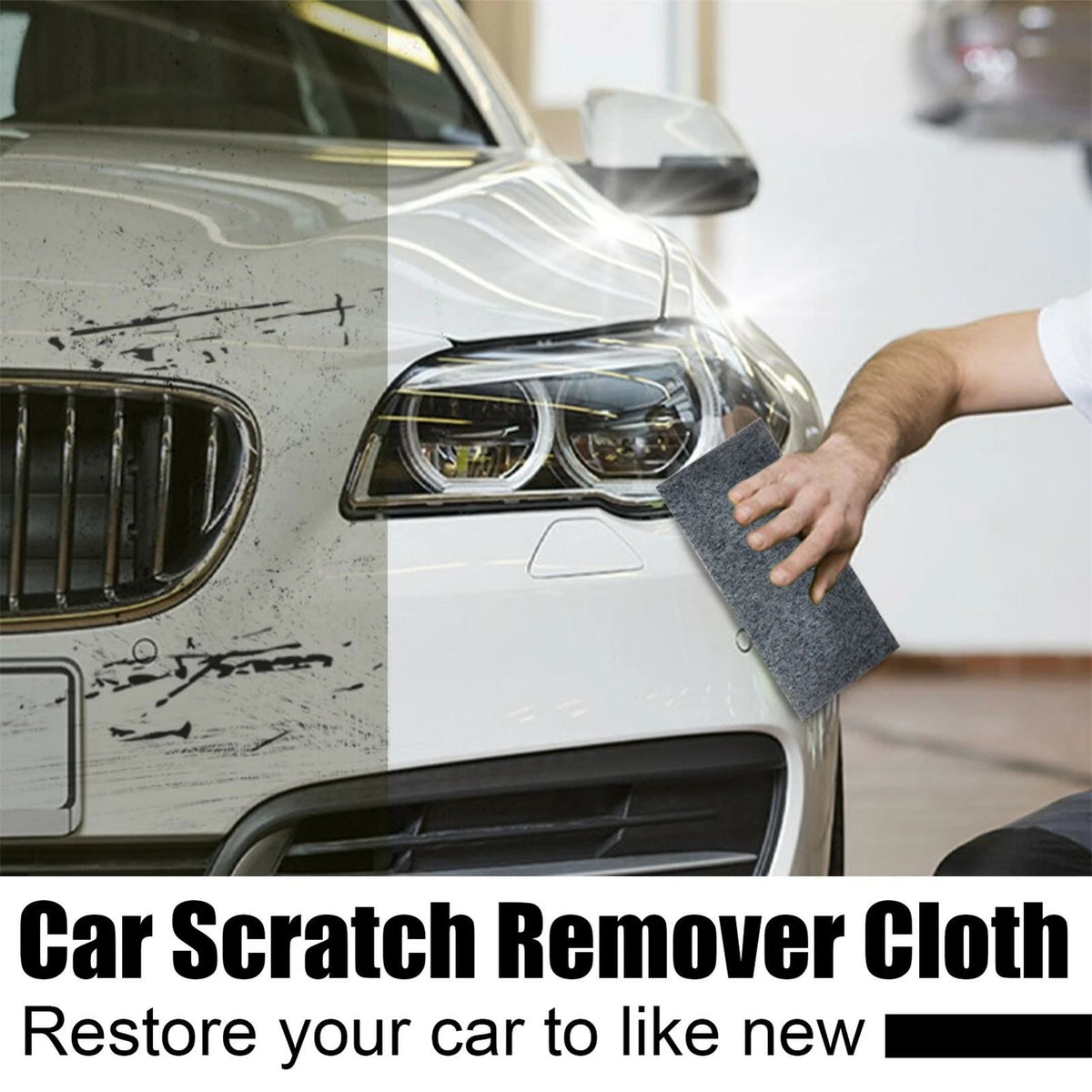 6 Pcs Nano Sparkle Cloth for Car Scratches (AU)