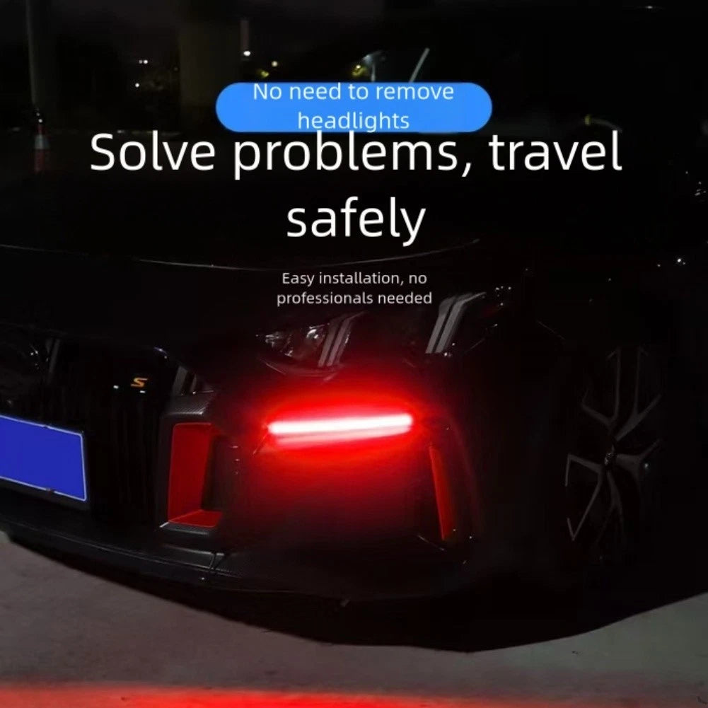 Flexible LED Light Strips for Vehicle Front Daytime Running Lights (2010–2023)
