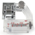 Adjustable Bias Binder Presser Foot for Sewing Machine (Universal Fit)