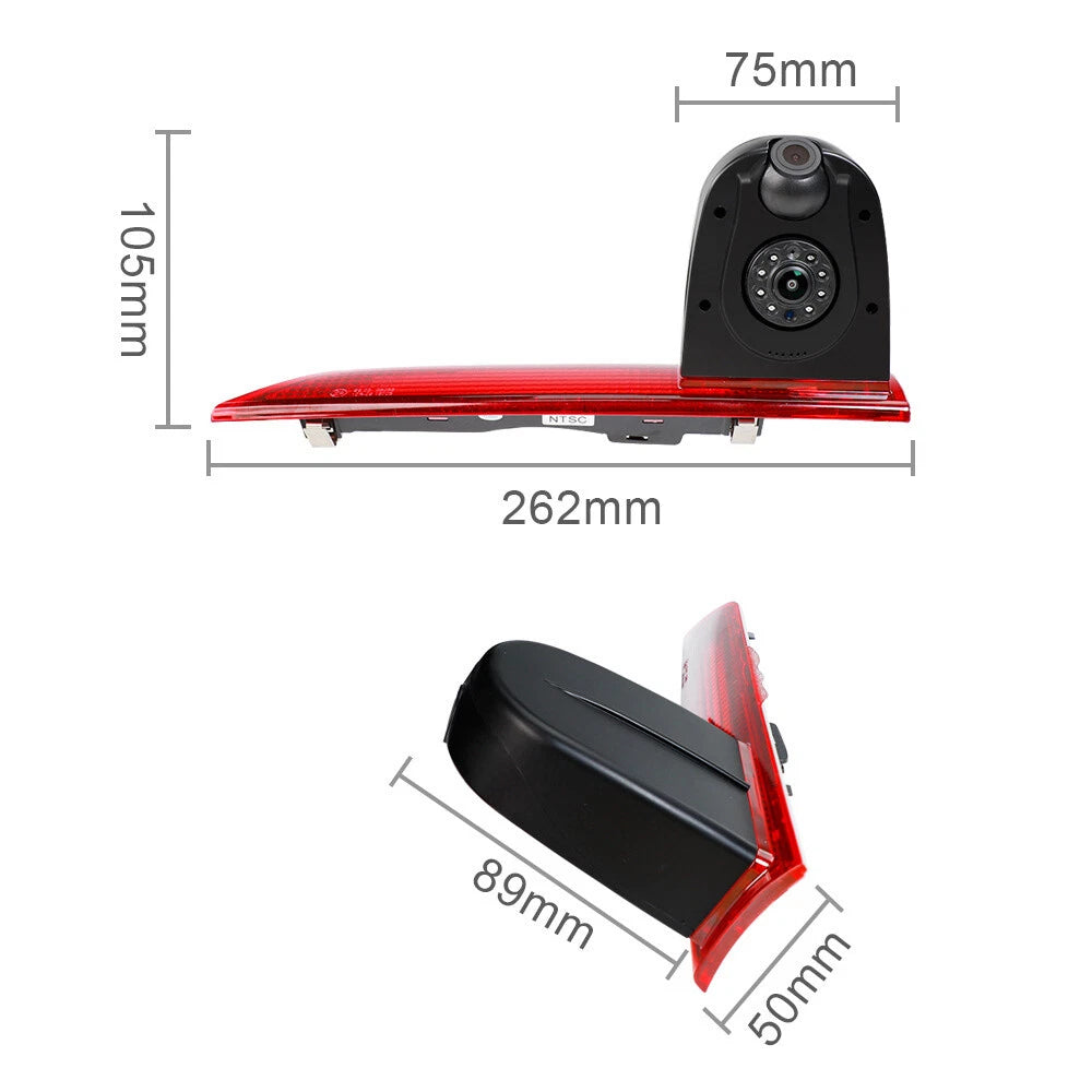 AHD 1080P Dual Reversing Camera For 2012-2015 Ford Transit Custom without LED