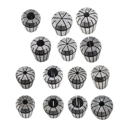 14Pcs ER32 Spring Collet Set for CNC Milling Lathe Engraving Machine