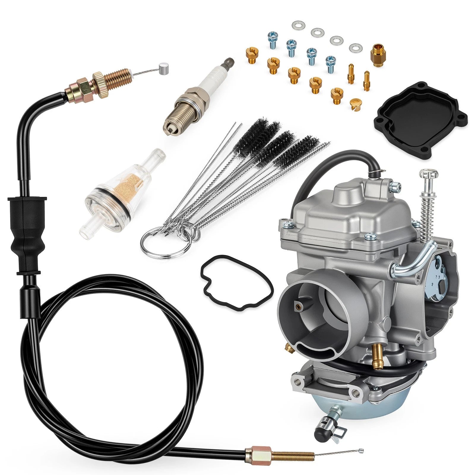 Carburetor Throttle Cable Kit for Polaris Magnum 425 2x4 4x4 (1995–1998)