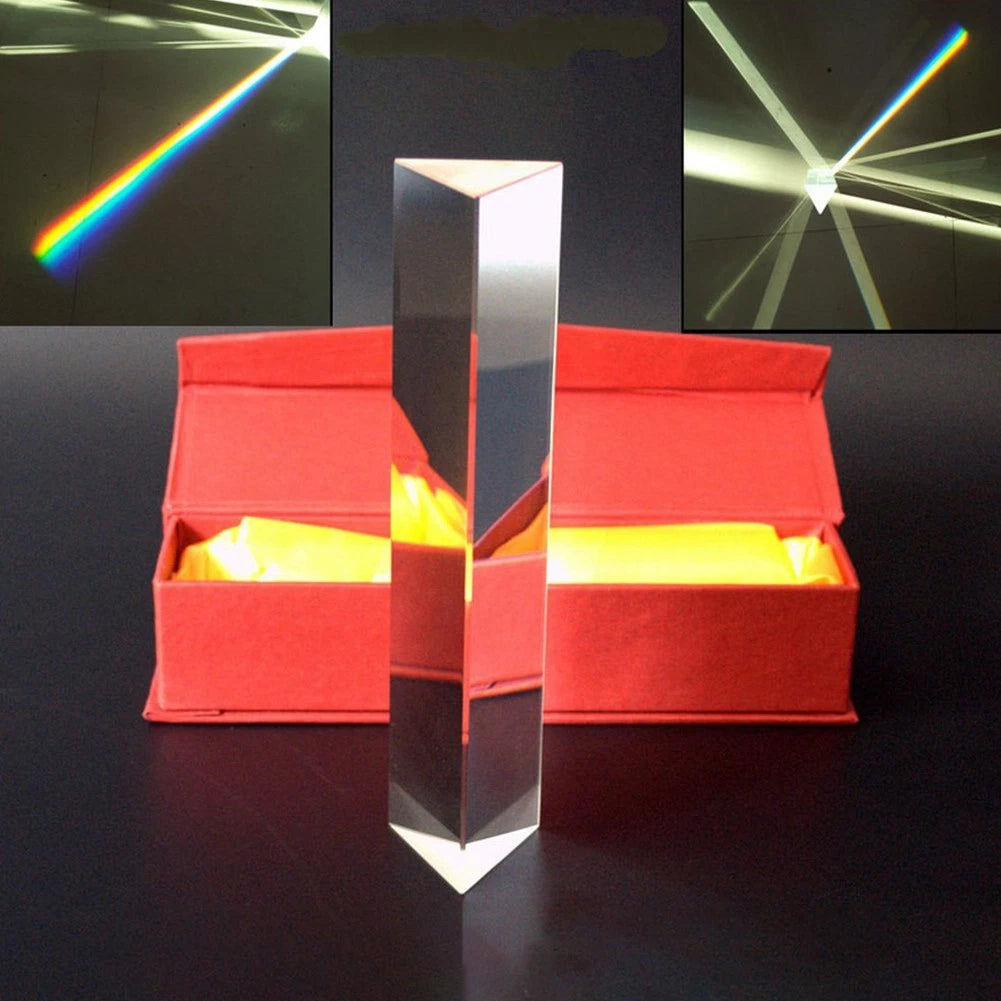 2 Inch K9 Glass Triangle for Learning and Fun