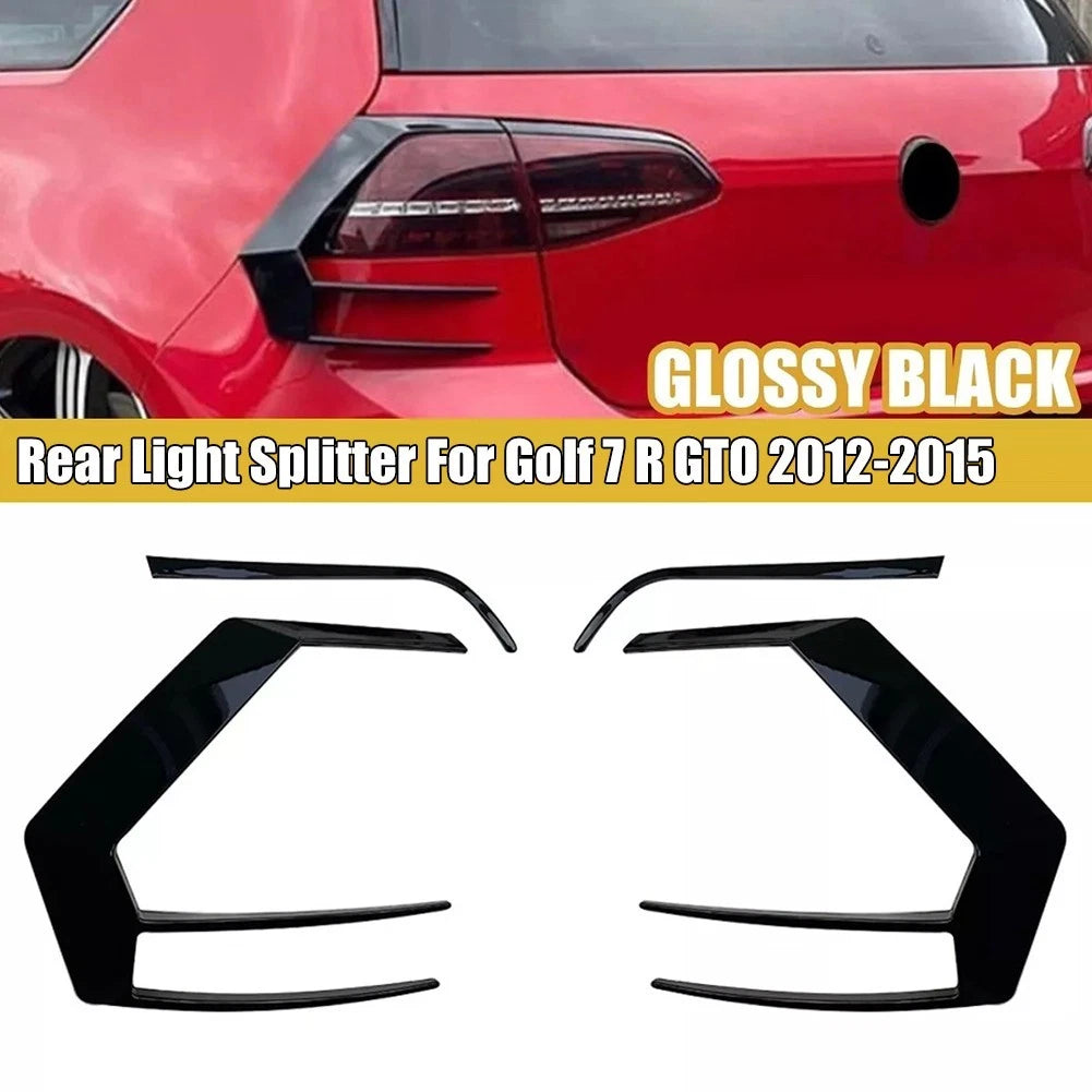 Rear Bumper Lip Spoiler Cover Trim for Golf 7 MK7 (2012–2015)