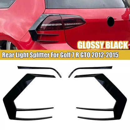 Rear Bumper Lip Spoiler Cover Trim for Golf 7 MK7 (2012–2015)