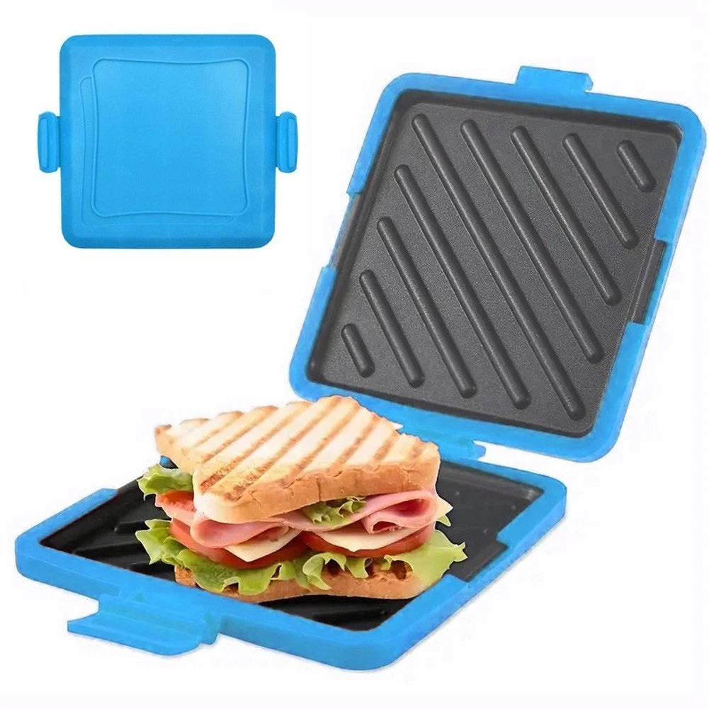 16x16.8cm Non-Stick Sandwich Grill Pan for Microwave