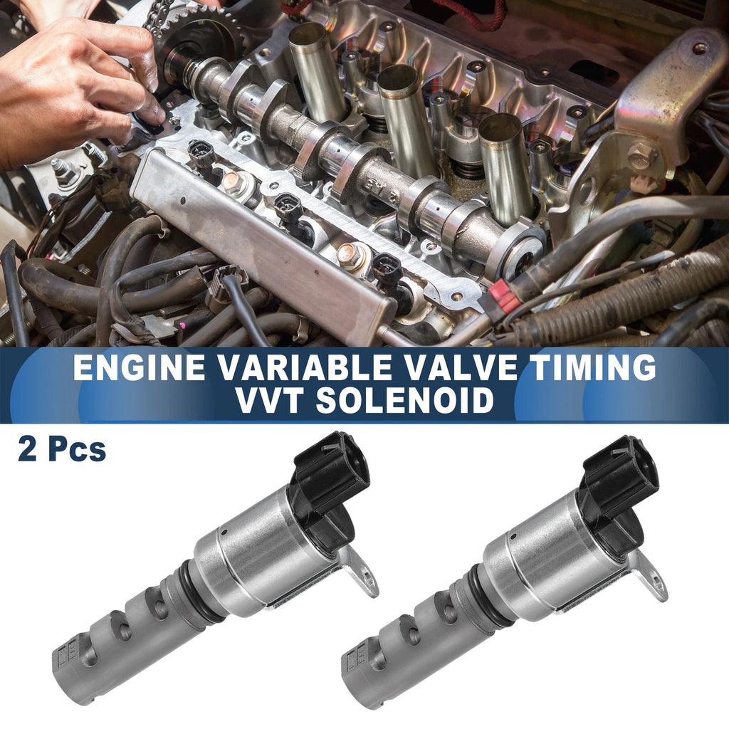 2pcs Variable Valve Timing VVT Solenoid for Toyota Sequoia (2010–2012)