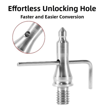 3X Tripod Feet Pads and Spikes with 38 Screw Thread for Tripods