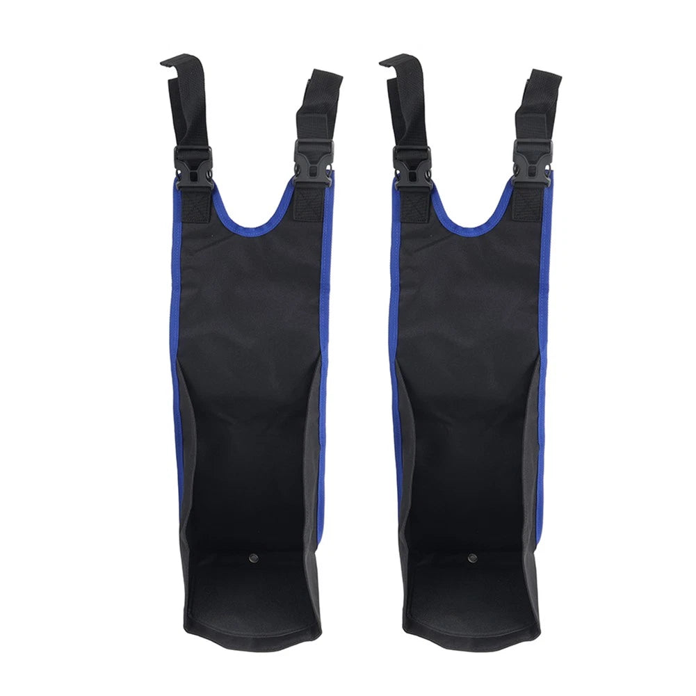 2x Universal Adjustable Foldable ATV Rear Passenger Seat Foot Rest Footpegs