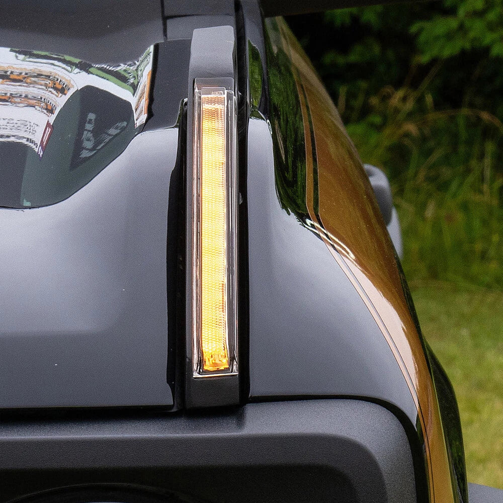 Hood Trail Marker Daytime Running Light with Turn Signal for Ford Bronco (2021–2024)
