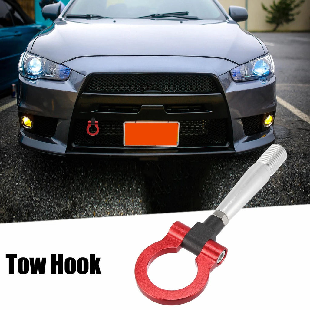 Tow Hook Screw On Round Ring for Mitsubishi Lancer EVO X (2008–2015)
