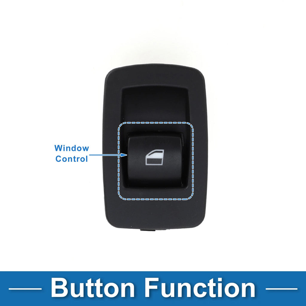 Passenger Side Power Window Switch Replacement for BMW 528i 535i xDrive M5 (2011–2021)