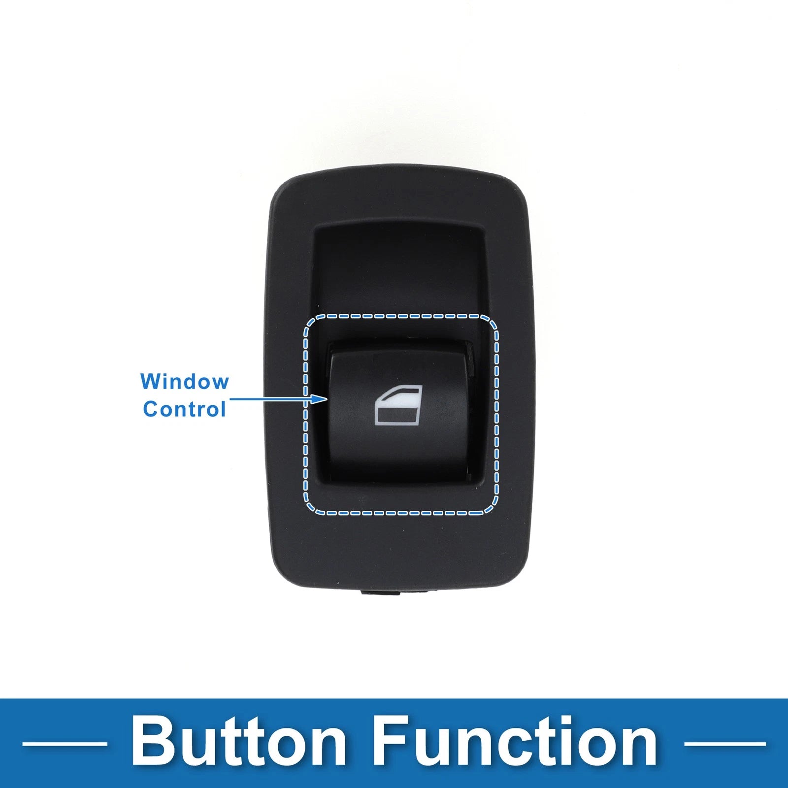 Passenger Side Power Window Switch Replacement for BMW 528i 535i xDrive M5 (2011–2021)