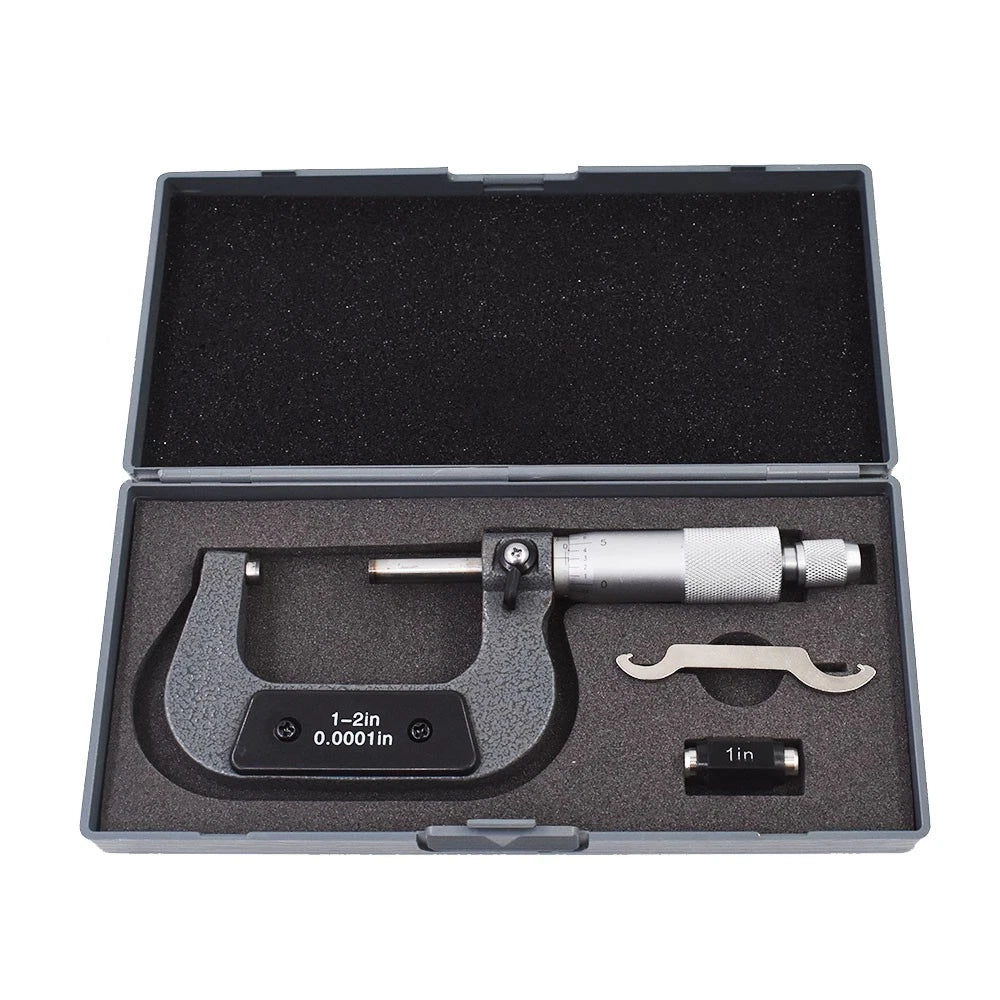 Precision Outside Micrometer for Automotive Measurement (.0001" Carbide Tipped)