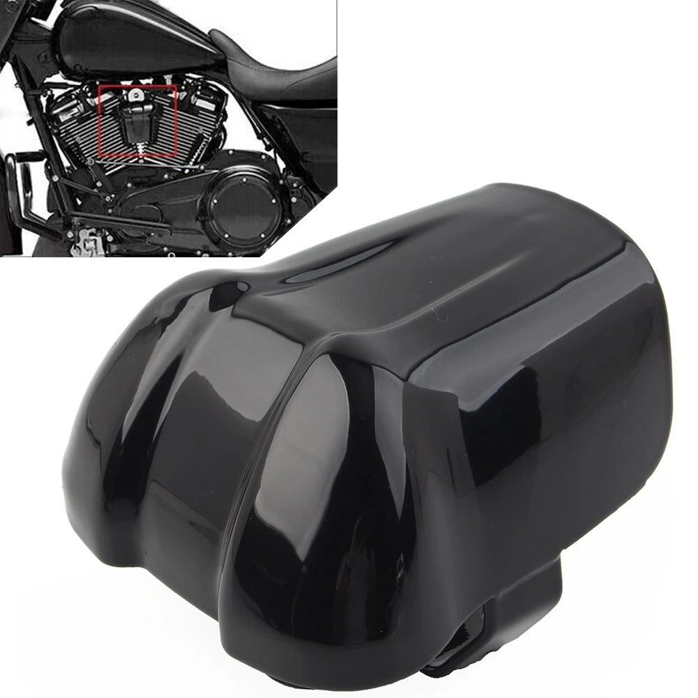 Gloss Black Waterfall Style Horn Cover for Harley Davidson (1995–2020)