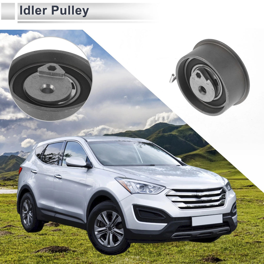 Drive Belt Idler Pulley Replacement for Hyundai Tucson (2005–2009)