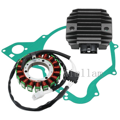Stator Coil, Regulator, Gasket for Yamaha XVS650 Drag Star 650 (1997–1999)