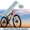 Bicycle Spokes Nipple Set 12G 265mm Carbon Steel for Universal Use