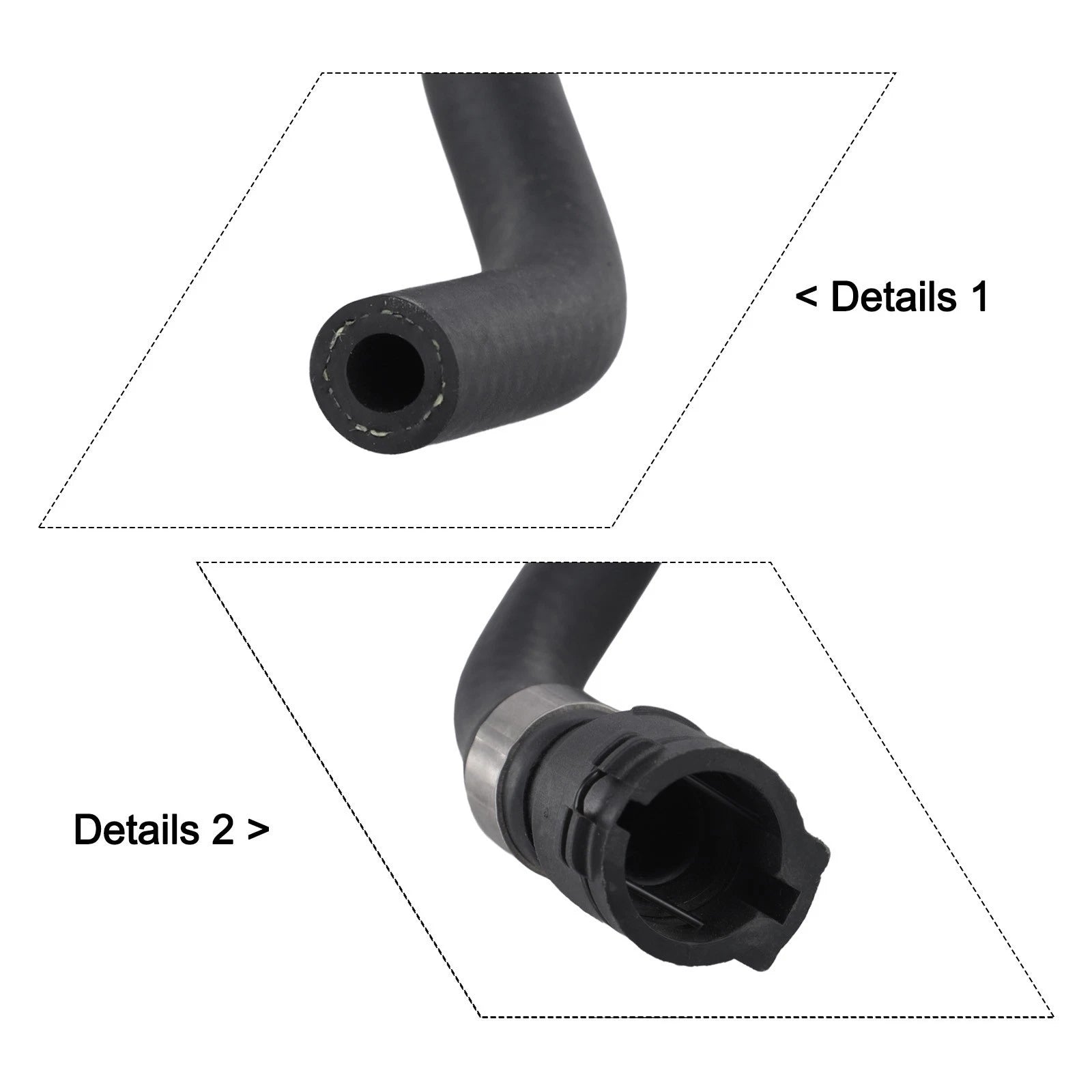 Radiator Coolant Water Pipe Hose for BMW E81 E84 (2007–2013)