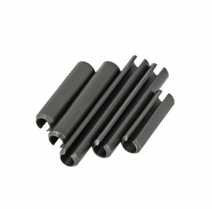 315pcs Black Elastic Split Cylindrical Pins for Various Applications