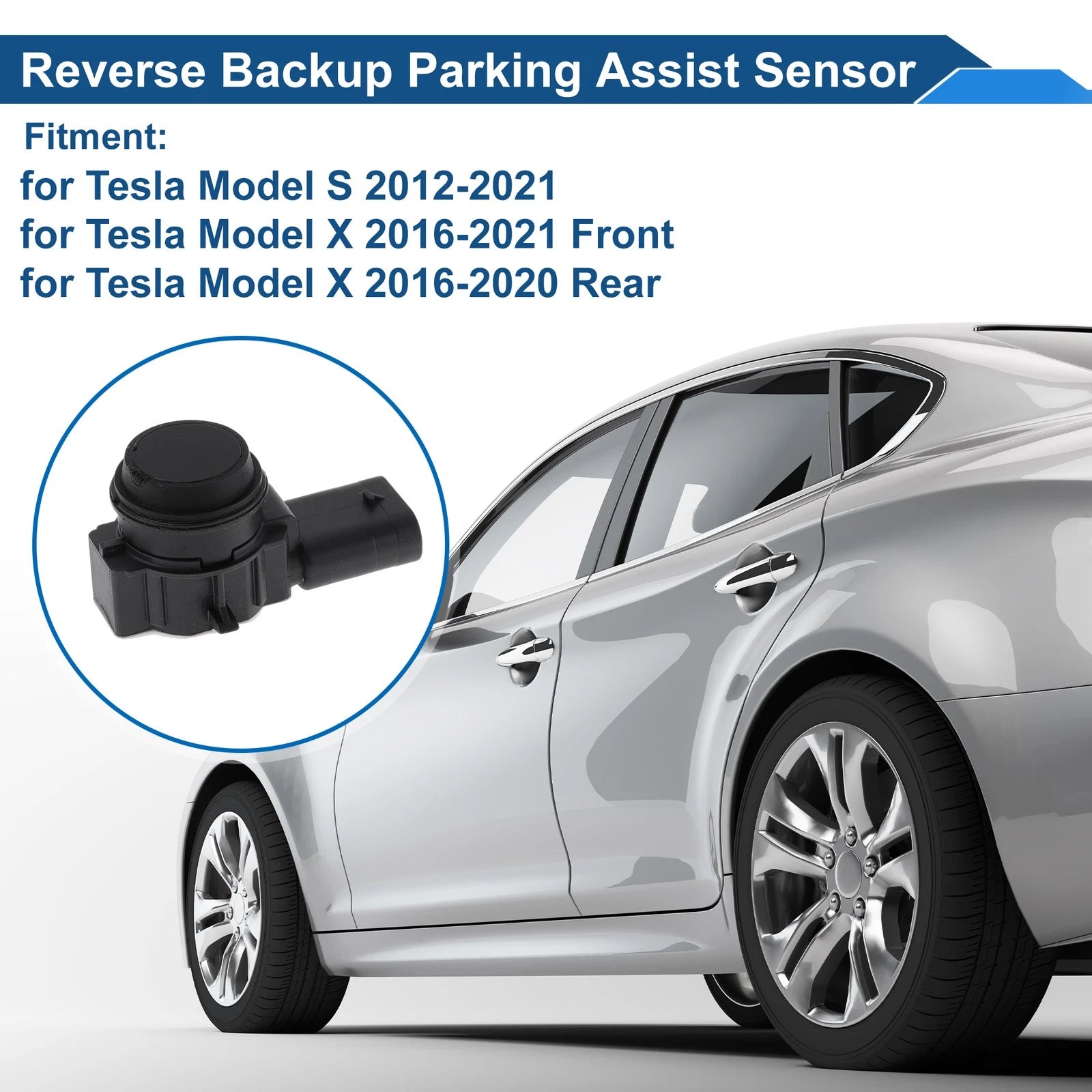 Reverse Backup Parking Sensor No.104847400A for Tesla Model S (2012–2021)