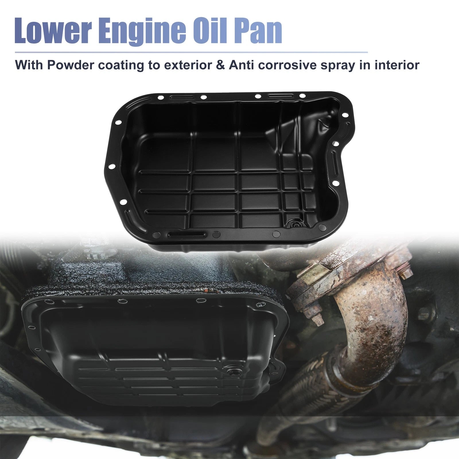 Transmission Oil Pan Replacement for Dodge Ram 1500 2500 3500 (2009–2018)