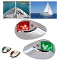 Boat Navigation Side Light for 12V Vertical Mount (Red Green)