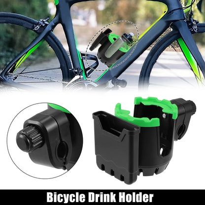 Lightweight Water Bottle Cage Holder for Bicycle Plastic Black Green (2010–2024)