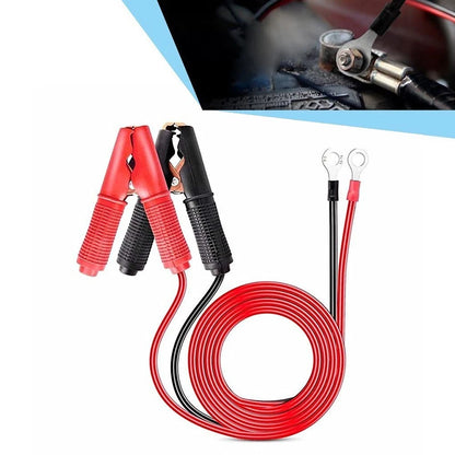 30A Battery Clamp Cable for Motorcycles and Cars (Professional Grade)