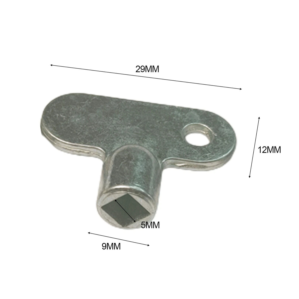 Zinc Alloy Radiator Exhaust Valve Key for Quick Ventilation