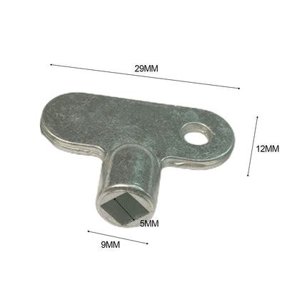 Zinc Alloy Radiator Exhaust Valve Key for Quick Ventilation