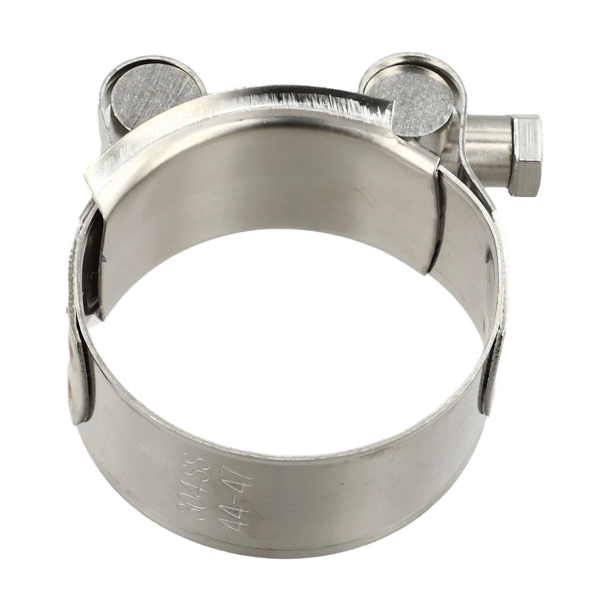 Thickened Stainless Steel Hose Clamp for Secure Fuel and Water Pipe Sealing