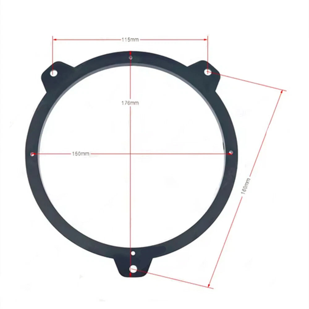 6.5 Inch Speaker Spacer Pad Adapter for BMW 3-Series E46 (1999–2005)
