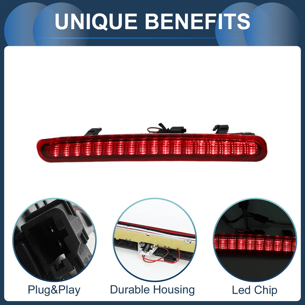 LED Third Brake Light for VW Beetle (2012–2019) Red Housing