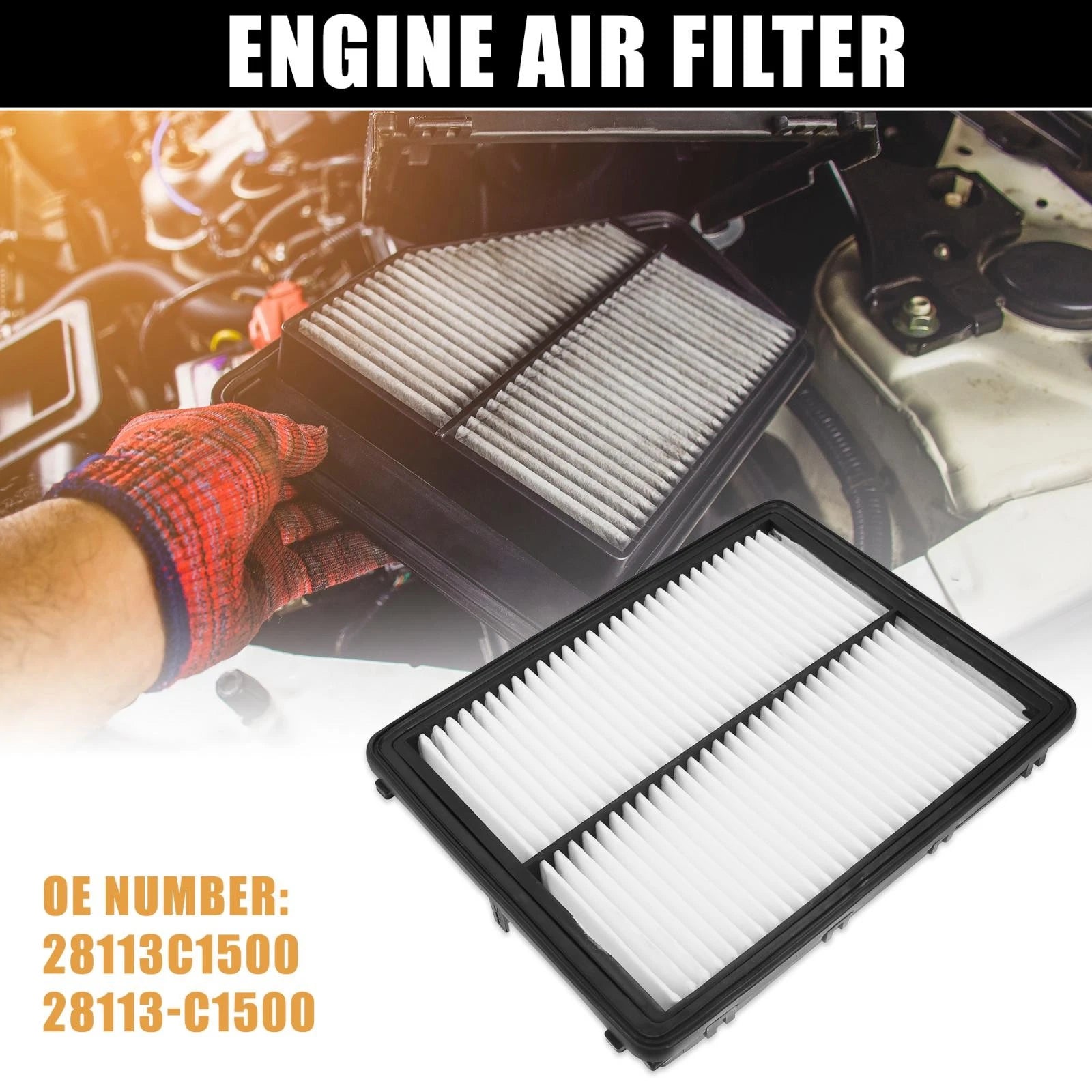 Engine Air Filter Replacement for Hyundai Sonata Kia Optima (2015–2020)