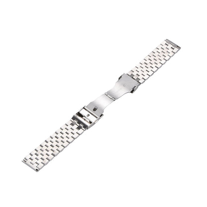 20mm Silver Watch Band Strap Bracelet Replacement for Various Watches