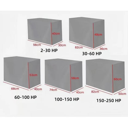 Heavy-Duty Boat Engine Cover for Mercury 30-60 HP Outboard Motor (30-60)