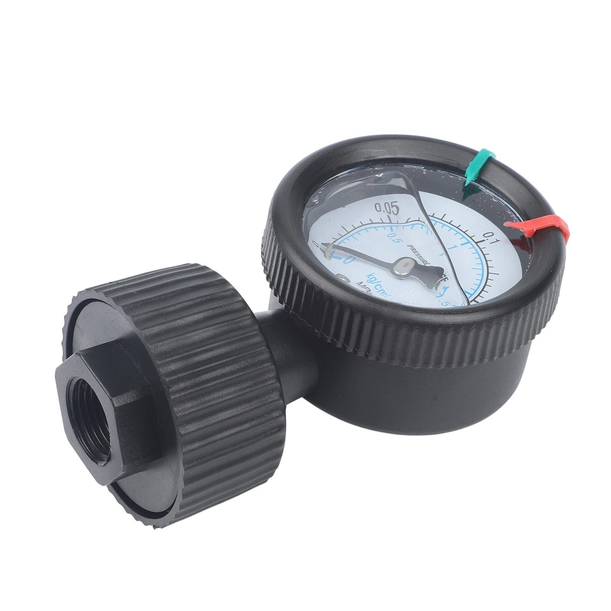 PP Diaphragm Pressure Gauge for Oil (0 to 10KG, 12PT Thread)