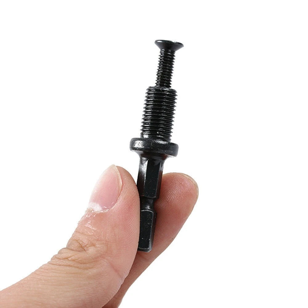 1 Pcs 1/4 Male 3/8-24UNF Drill Chuck Adapter
