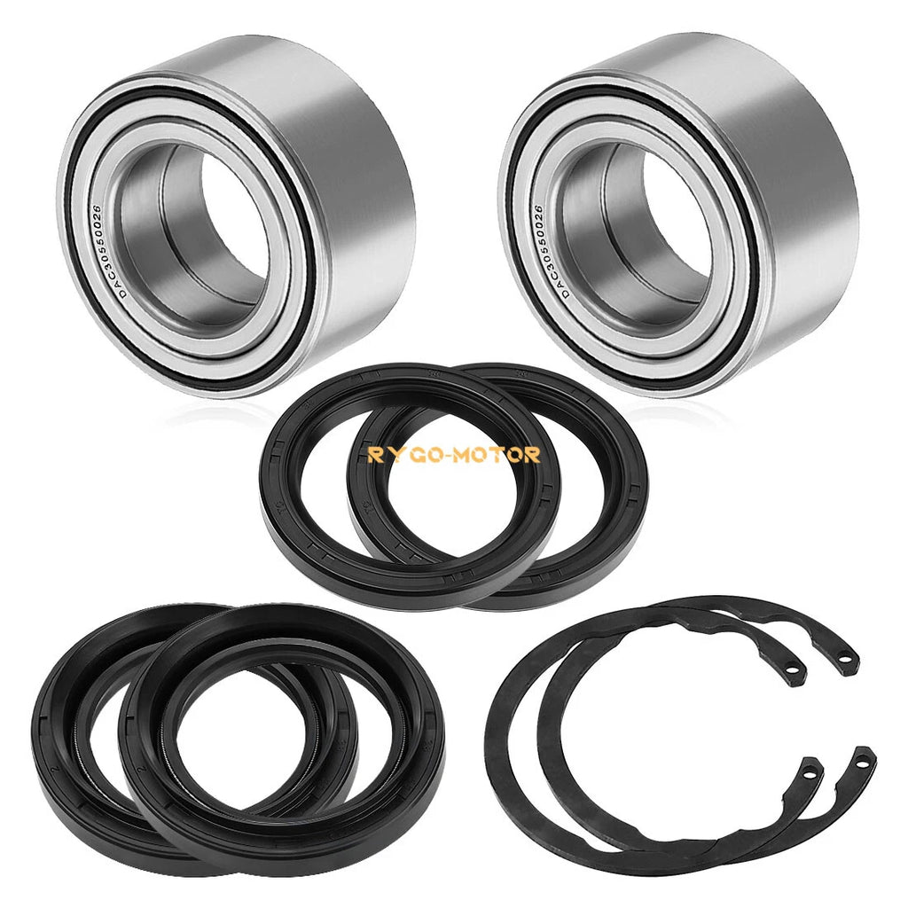 2pcs Front Wheel Bearing Kit for Kawasaki Bayou 300 400, Prairie 300 400