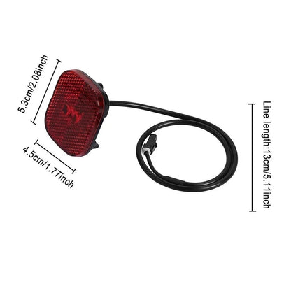 Rear Fender with Taillight for Ninebot ZT3Pro Electric Scooter (No Year)