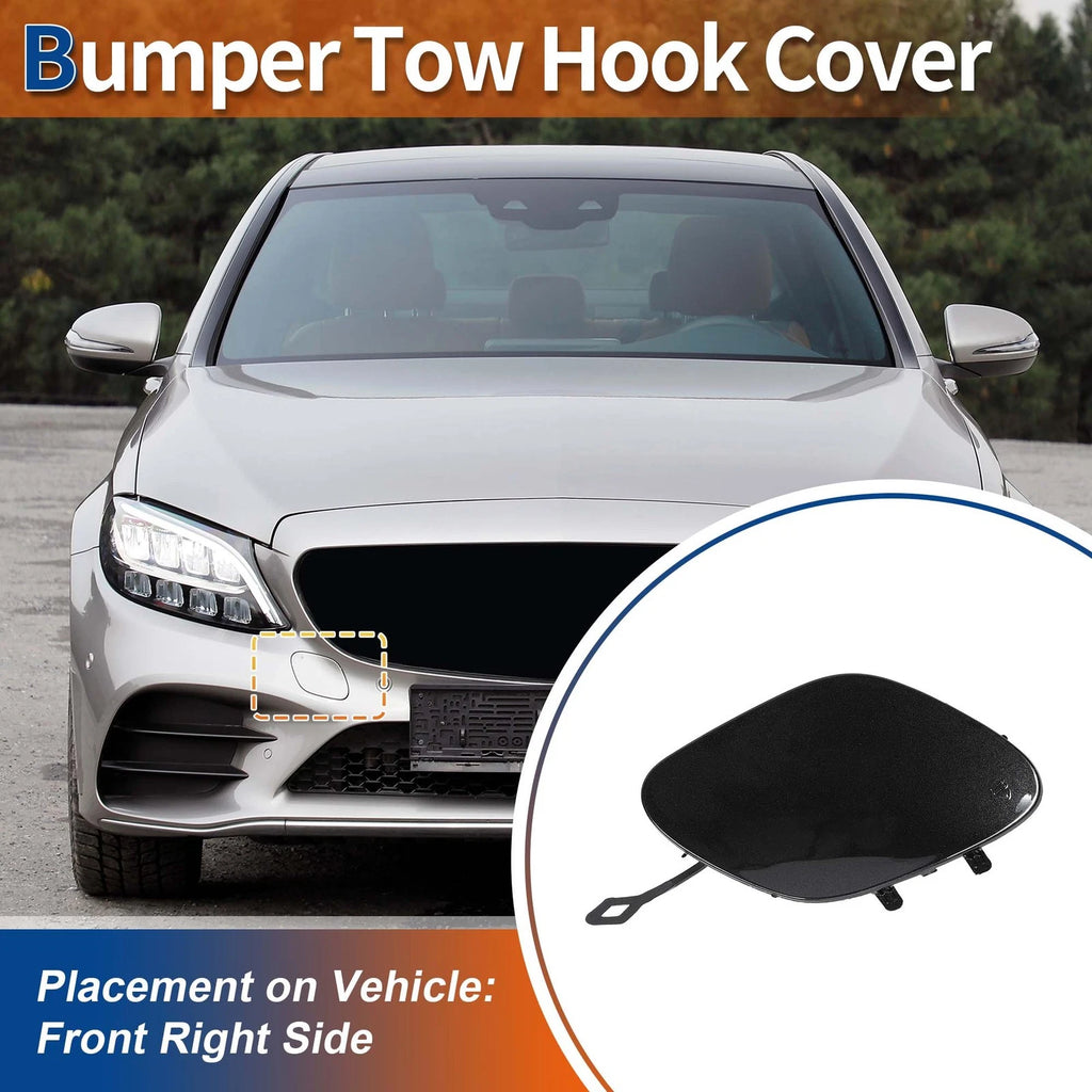 Front Tow Hook Cover Replacement for Mercedes-Benz A-Class W177 (2018–2022)